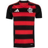 [PRONTA ENTREGA]  Camisa Flamengo I 2025 - Vermelha + Preta
