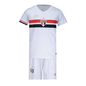 Conjunto Infantil São Paulo I 25/26  – Branco