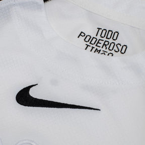 Camisa Timão Feminina I 25/26 - Torcedor - Branca e Preto