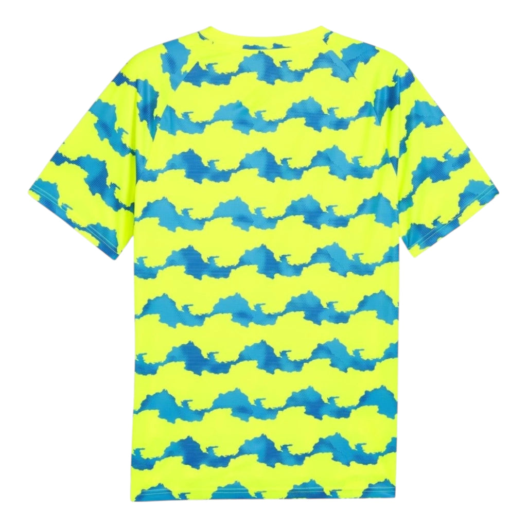 Camisa Olympique Marseille Pre-jogo III 25/26 - Torcedor Puma Masculina - Azul e amarela
