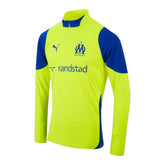 Camisa Olympique Marseille Treino 25/26 manga longa - Torcedor Puma Masculina - Verde e azul