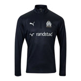 Camisa Olympique Marseille 25/26 manga longa - Torcedor Puma Masculina - Preta