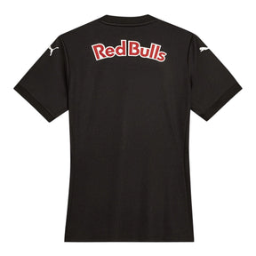 Camisa Red Bull Bragantino III 25/26 - Torcedor Puma Feminina - Preta com detalhes em vermelho e cinza