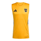 Camisa Regata Boca Juniors Treino 25/26 - Torcedor Adidas Masculina - Amarela
