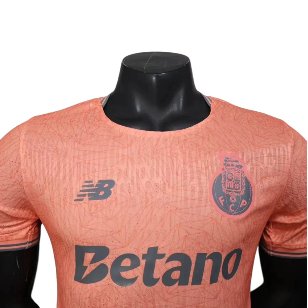 Camisa Porto Edição especial Mundial de Clubes II 25/26 - Jogador New Balance Masculina - Rosa