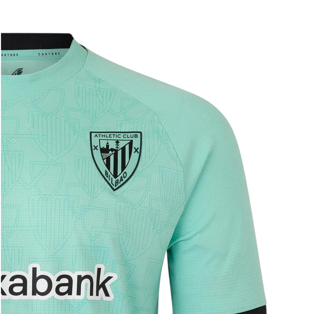 Camisa Athletic Bilbao III 25/26 - Torcedor Castore Feminina - Verde