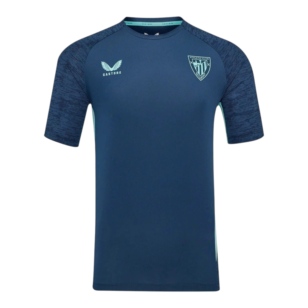 Camisa Athletic Bilbao Treino 25/26 - Torcedor Castore Masculina - Azul