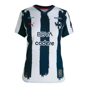 Camisa Monterrey I 25/26 - Torcedor Puma Feminina - Azul e branca