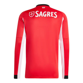 Camisa Benfica I 25/26 manga longa - Torcedor Adidas Masculina - Vermelha