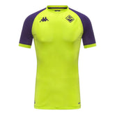 Camisa Fiorentina Treino 25/26 - Torcedor Kappa Masculina - Amarela neon e roxa