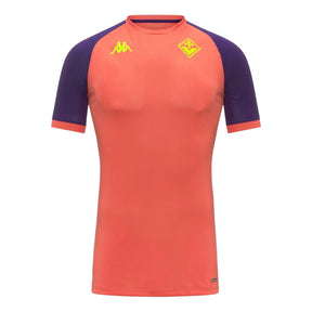 Camisa Fiorentina Treino 25/26 - Torcedor Kappa Masculina - Laranja e roxa