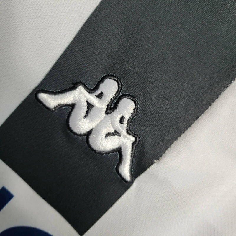Camisa Retrô Juventus I 1997/1998 manga longa - Masculina Kappa - Pret