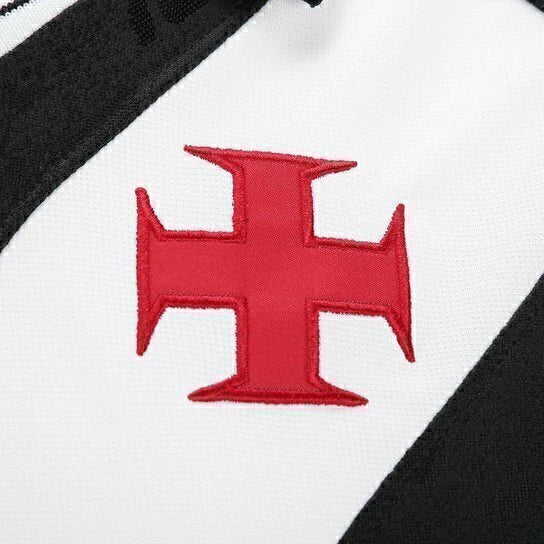 Camisa Vasco da Gama I 25/26 - Torcedor Kappa Feminina - Preta