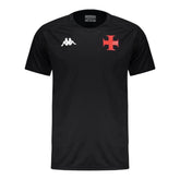 Camisa Vasco da Gama Treino 25/26 - Torcedor Kappa Masculina - Preta
