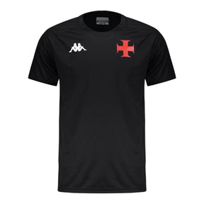 Camisa Vasco da Gama Treino 25/26 - Torcedor Kappa Masculina - Preta