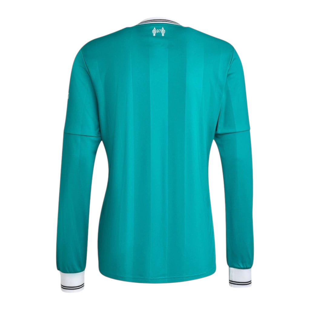 Camisa Liverpool III 25/26 manga longa - Torcedor Adidas Masculina - Verde