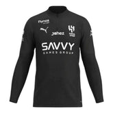 Camisa Al-Hilal Treino 25/26 manga longa - Torcedor Puma Masculina - Preta