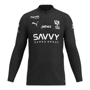 Camisa Al-Hilal Treino 25/26 manga longa - Torcedor Puma Masculina - Preta