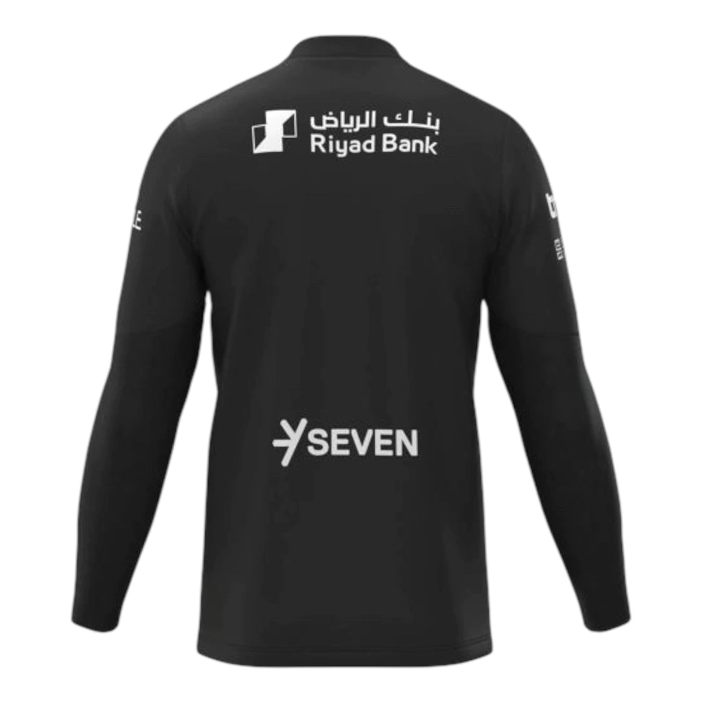 Camisa Al-Hilal Treino 25/26 manga longa - Torcedor Puma Masculina - Preta