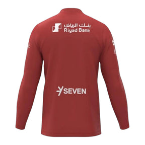 Camisa Al-Hilal Treino 25/26 manga longa - Torcedor Puma Masculina - Vermelha