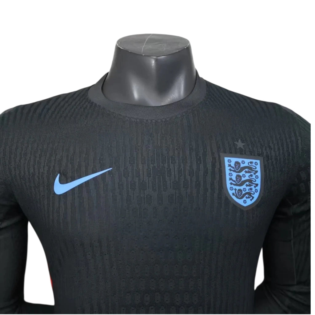 Camisa Seleção Inglaterra II 25/26 manga longa - Jogador Nike Masculina - Preta