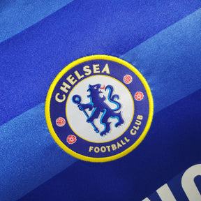 Camisa Retrô Chelsea I 2011/2012 manga longa - Masculina Adidas - Azul com detalhes em branco