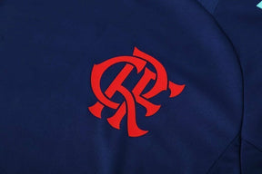 Kit Treino adulto - Camisa e Shorts - Flamengo Adidas 25/26 - Azul