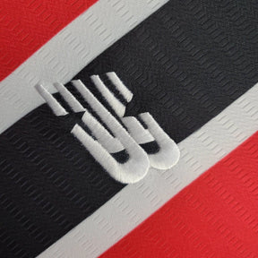 Camisa São Paulo II 24/25 manga longa - Torcedor New Balance Feminina - Tricolor