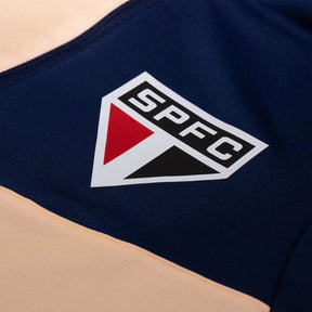Camisa São Paulo Treino 24/25 manga longa - Torcedor New Balance Masculina - Azul e bege