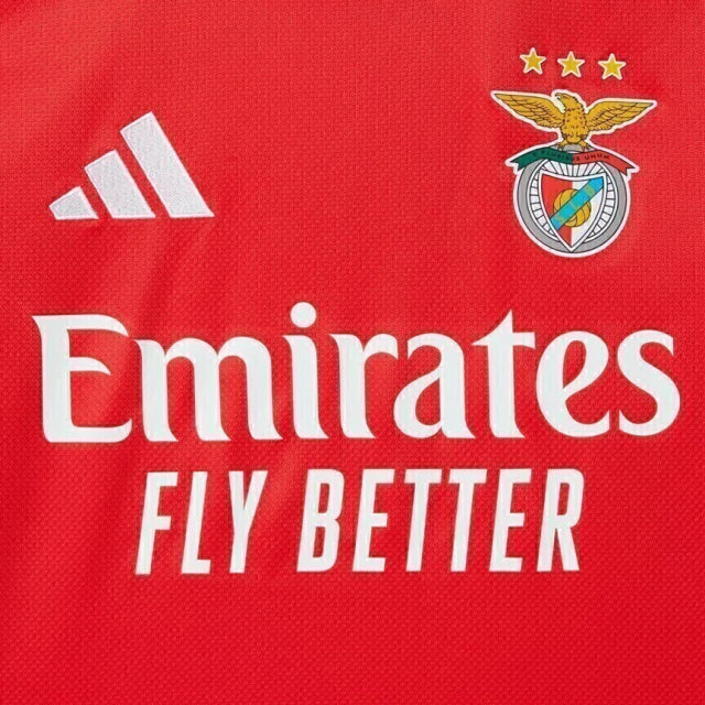 Camisa Benfica I 25/26 - Torcedor Adidas Masculina - Vermelha