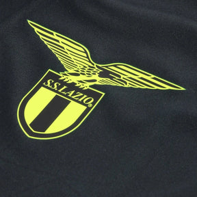 Camisa Lazio Treino 25/26 manga longa - Torcedor Mizuno Masculina - Preta