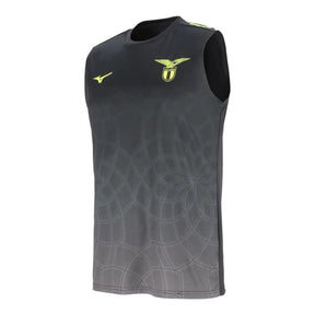 Camisa Regata Lazio Treino 25/26 - Torcedor Mizuno Masculina - Preta