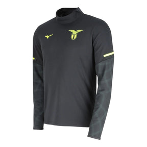 Camisa Lazio Treino 25/26 manga longa - Torcedor Mizuno Masculina - Preta