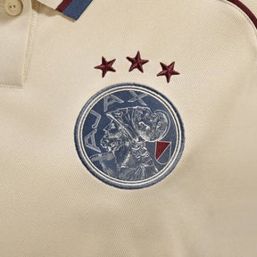 Camisa Ajax III 25/26 - Torcedor Adidas Feminina - Bege e azul