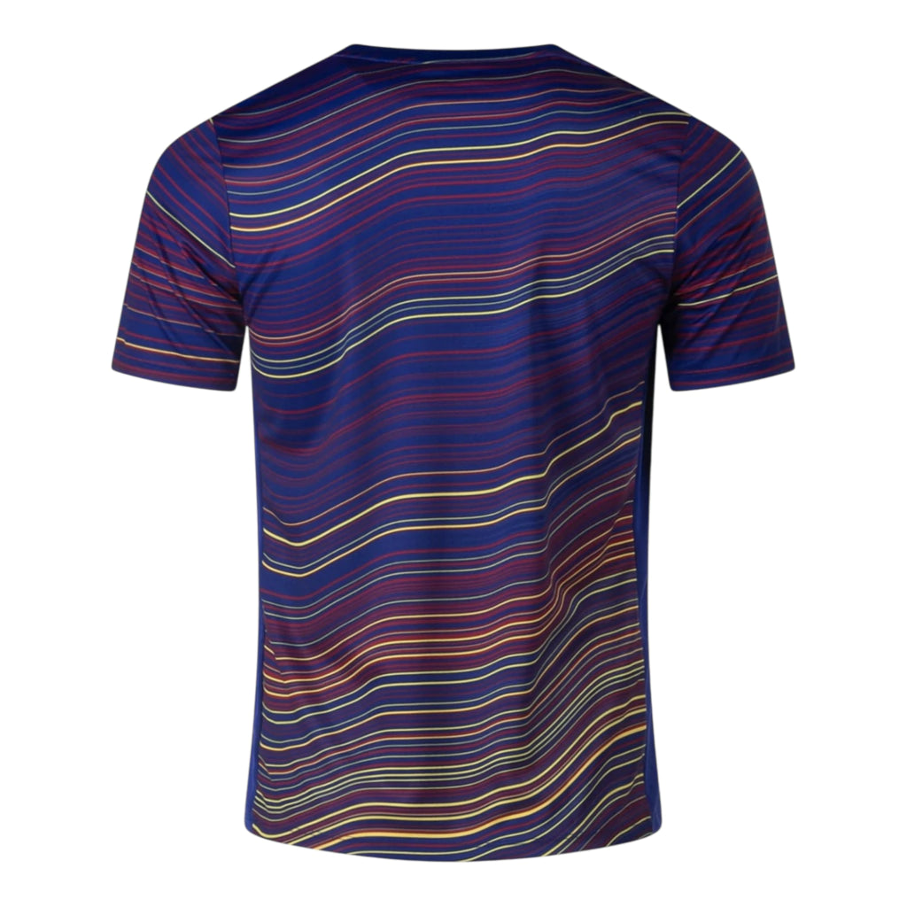 Camisa Barcelona Pré-jogo 25/26 - Torcedor Nike Masculina - Azul