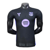 Camisa Barcelona Treino 25/26 - Jogador Nike Masculina - Preta e roxa