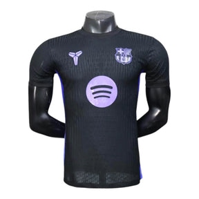 Camisa Barcelona Treino 25/26 - Jogador Nike Masculina - Preta e roxa