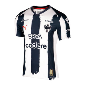 Camisa Monterrey I 25/26 - Torcedor Puma Masculina - Azul e branca
