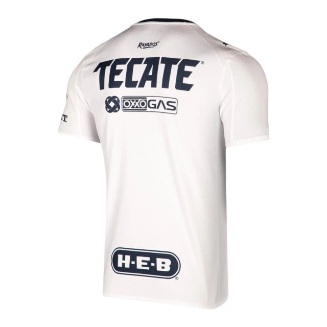 Camisa Monterrey II 25/26 - Torcedor Puma Masculina - Branca e azul