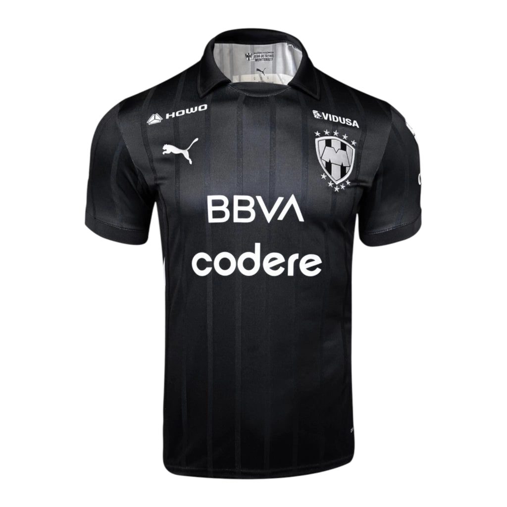 Camisa Monterrey III 25/26 - Torcedor Puma Masculina - Preta