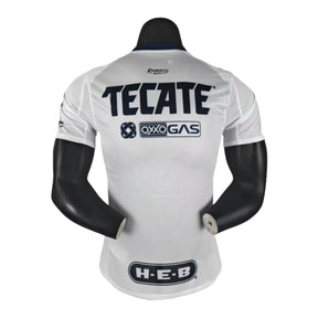 Camisa Monterrey II 25/26 - Jogador Puma Masculina - Branca e azul