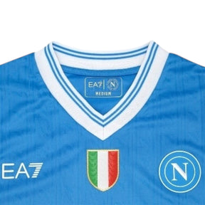 Camisa Napoli I 25/26 - Torcedor EA7 Masculina - Azul
