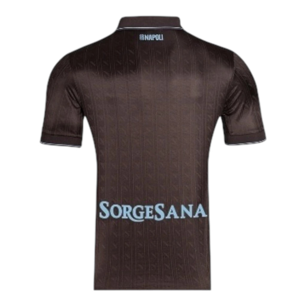 Camisa Napoli III 25/26 - Torcedor EA7 Masculina - Preta