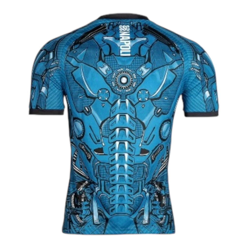 Camisa Napoli Treino 25/26 - Torcedor EA7 Masculina - Azul