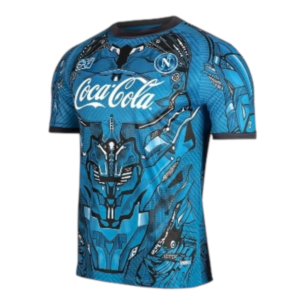 Camisa Napoli Treino 25/26 - Torcedor EA7 Masculina - Azul