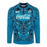 Camisa Napoli Treino 25/26 manga longa - Torcedor EA7 Masculina - Azul