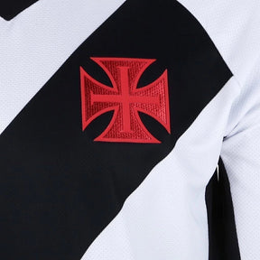 Camisa Vasco da Gama II 23/24 manga longa - Torcedor Kappa Masculina - Branca