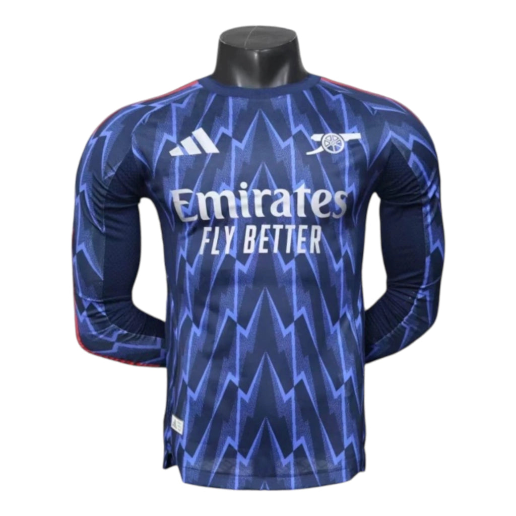Camisa Arsenal II 25/26 manga longa - Jogador Adidas Masculina - Azul