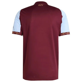 Camisa Aston Villa I 25/26 - Torcedor Adidas Masculina - Vinho e azul