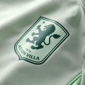 Camisa Aston Villa Treino 25/26 - Torcedor Adidas Masculina - Branca e verde